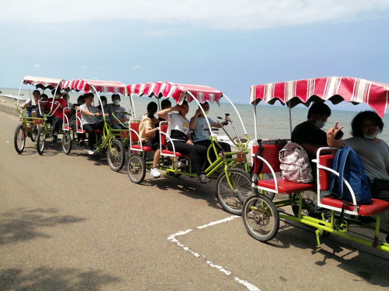 疫情帶來的小確幸~綠色隧道-腳踏車賞景(110..09.21)標題圖